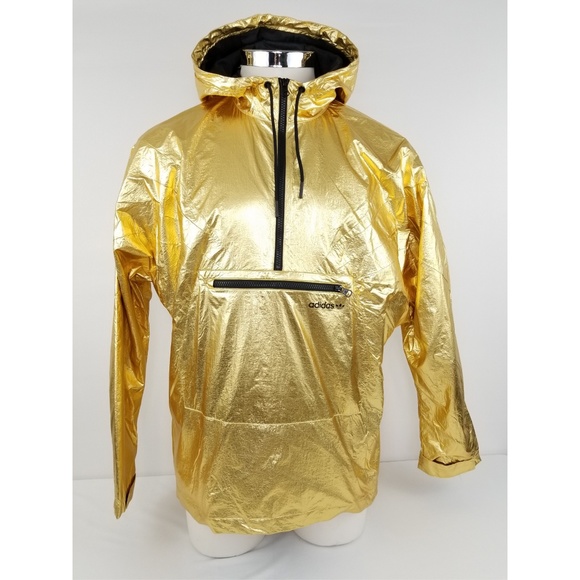 adidas fontanka jacket gold